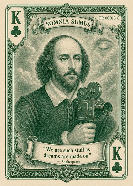 K — William Shakespeare