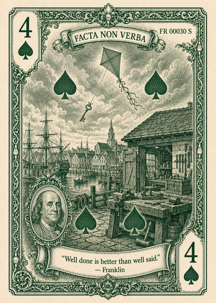 4 — Benjamin Franklin